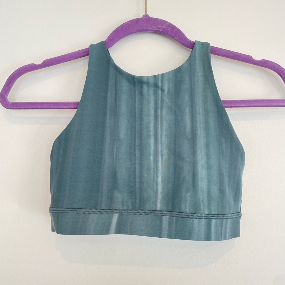 Lululemon Energy Bra High Neck Grey Size 2